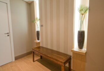 Como decorar um hall social