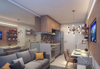 Aprenda dicas de decoração para uma sala compacta