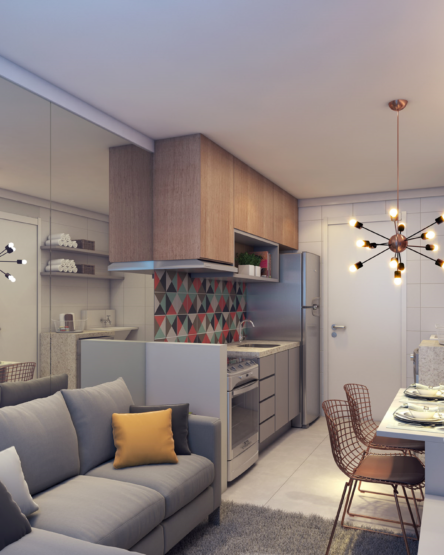 Aprenda dicas de decoração para uma sala compacta