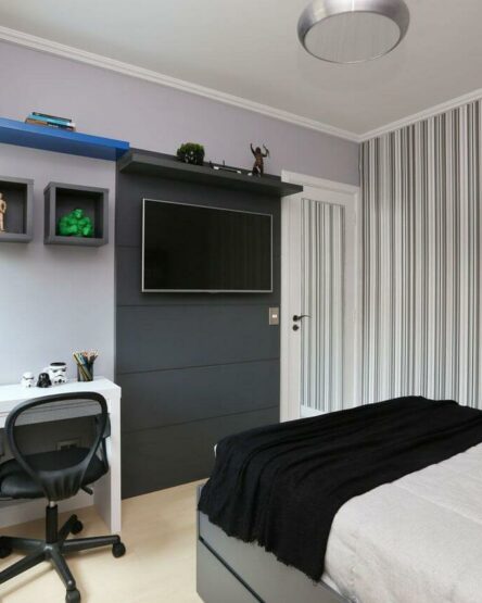 Como a decoração do seu quarto pode fazer ele parecer maior