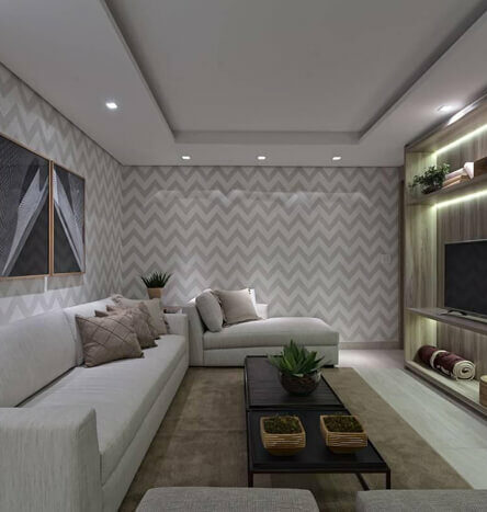 Como mudar o visual da casa com papel de parede