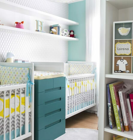 Quarto de bebê: dicas surpreendentes de decoração para gêmeos
