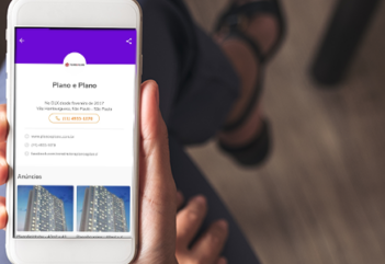 App OLX: Compre Imóveis Plano&Plano na Olx