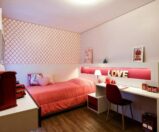 Quarto Infantil: Cantinhos de Estudos com Papel de Parede