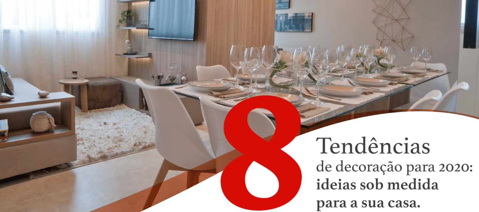 8 tendências de decoração: ideias sob medida para a sua casa
