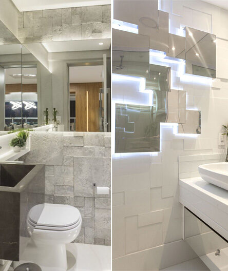 7 opções super modernas de revestimentos para lavabo