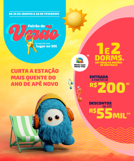 O que é o Feirão de Verão da Plano&Plano? Conheça e garanta o seu apê